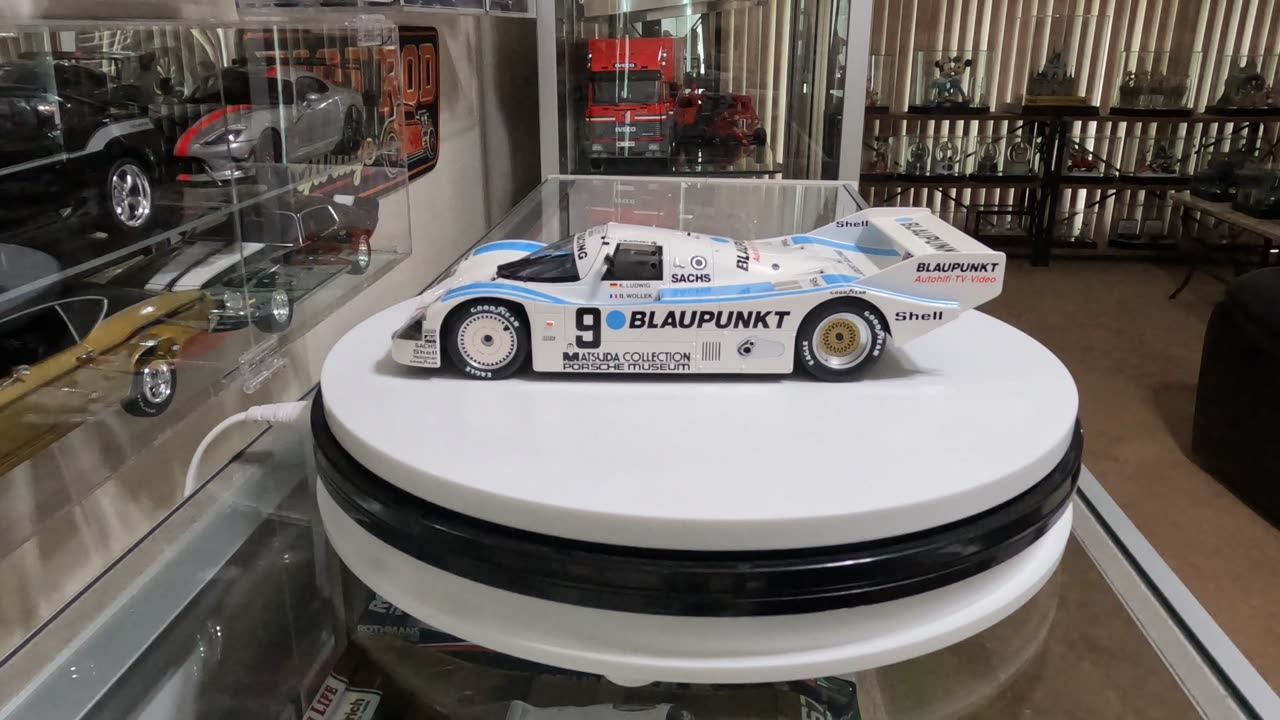 1987 Porsche 962 Blaupunkt #9 by Norev