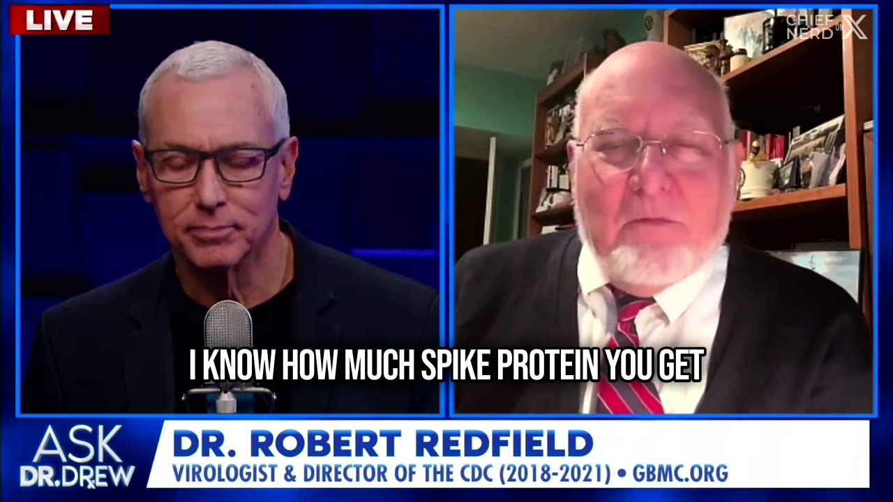 Fmr. CDC Director Robert Redfield Started to Work with RFK Jr on Evaluating Safety of Vaccines