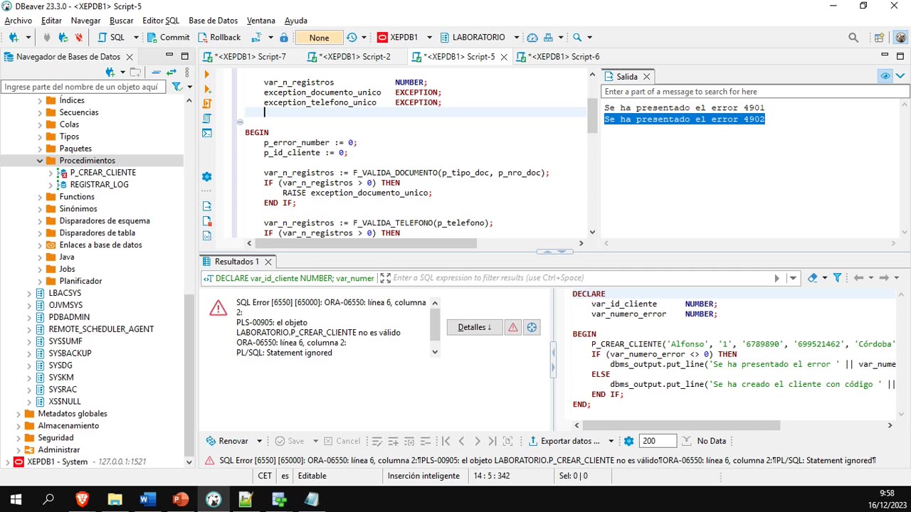 Oracle y el lenguaje PL/SQL parte 32. PL/SQL 10- Transacciones autónomas