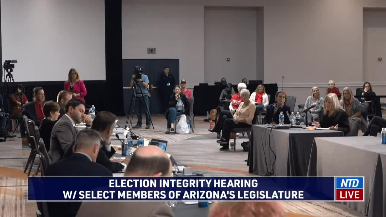 LIVE Trump lawyers and members of Arizona State Legislature hold hearing on election integrity