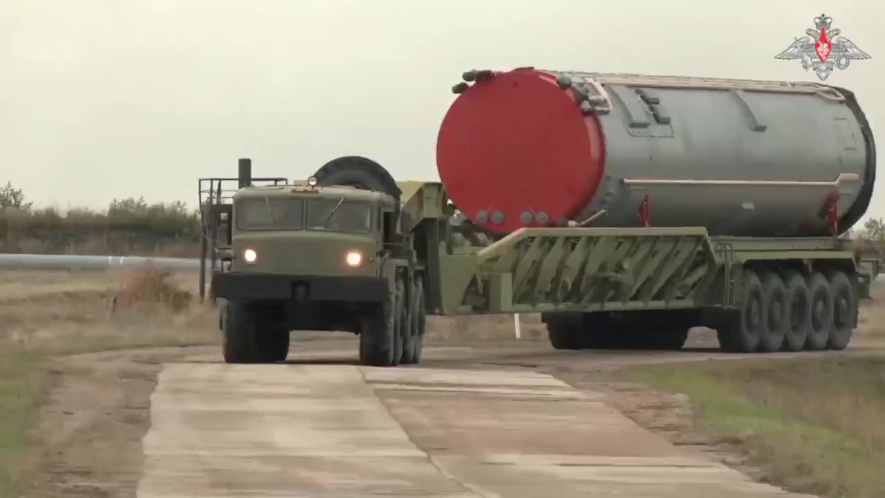 The Russian military has placed a nuclear intercontinental ballistic missile