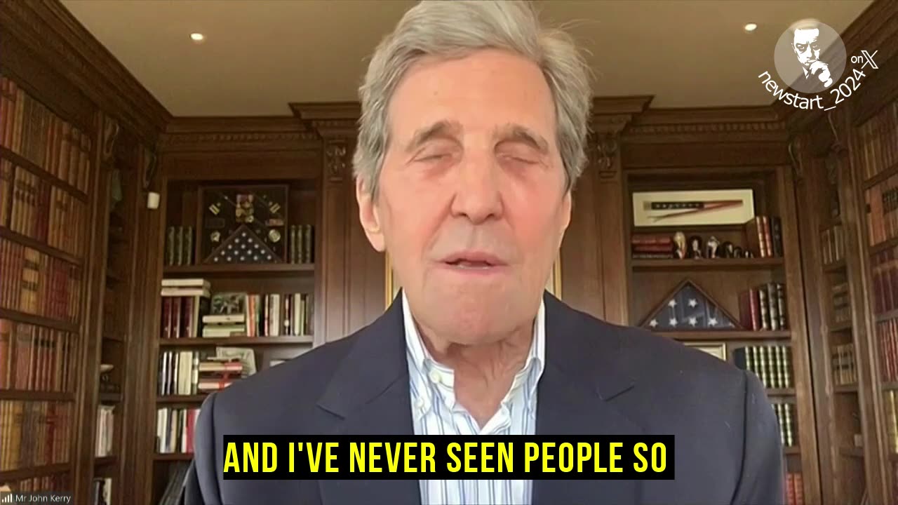 John Kerry about the climate crisis: Make no mistake folks, it is a battle