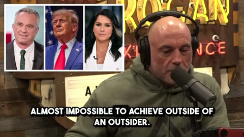 NEW: Joe Rogan says the alliance between Donald Trump, Tulsi Gabbard, Robert F. Kennedy Jr., and th