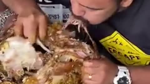 10KG GOAT BIRYANI EATING CHALLENGE Wake’N’Bite #Shorts