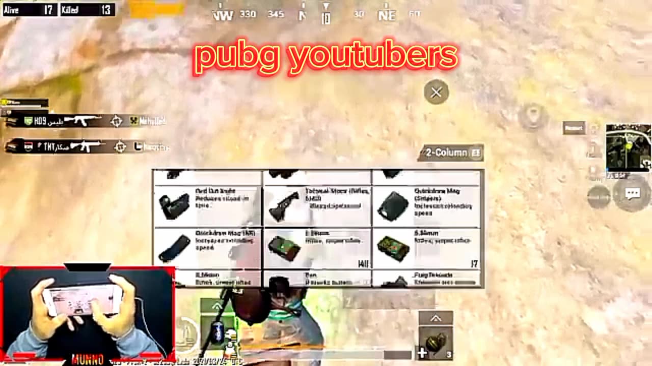 pubg king pro big kill 😱 | pubg ykutubers