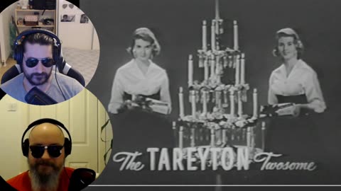 50's The Tareyton twosome cigarettes, RCA Victor TV set, Alka-Seltzer