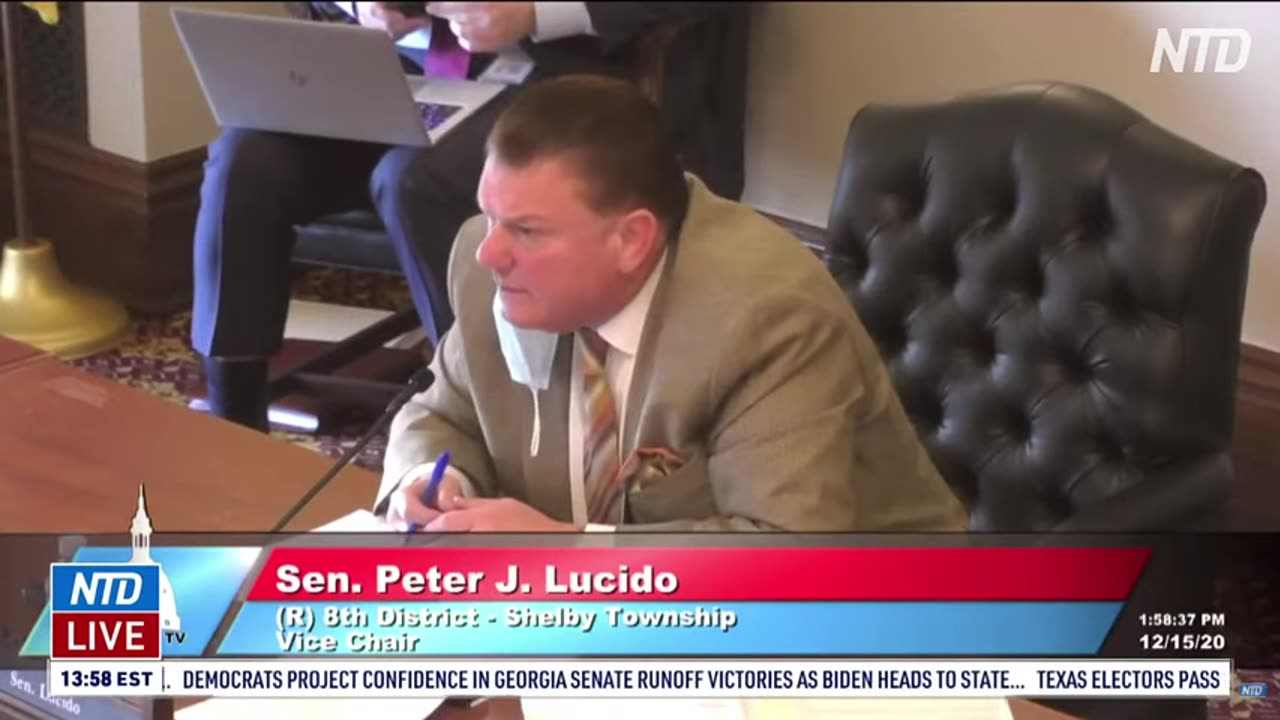 DEC 2020 Dominion CEO Has Amnesia! Michigan Hearing! -