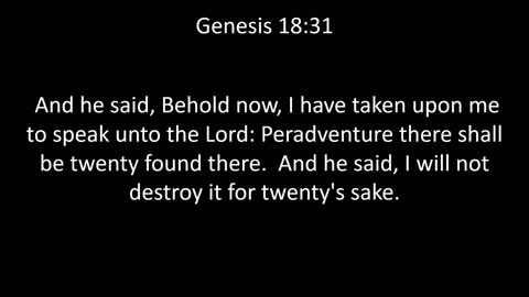 KJV Bible Genesis Chapter 18