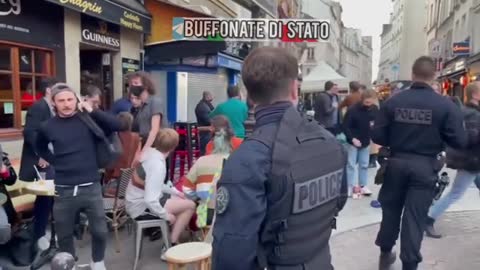 Stato di polizia - Ristorante - Francia Maggio 2021