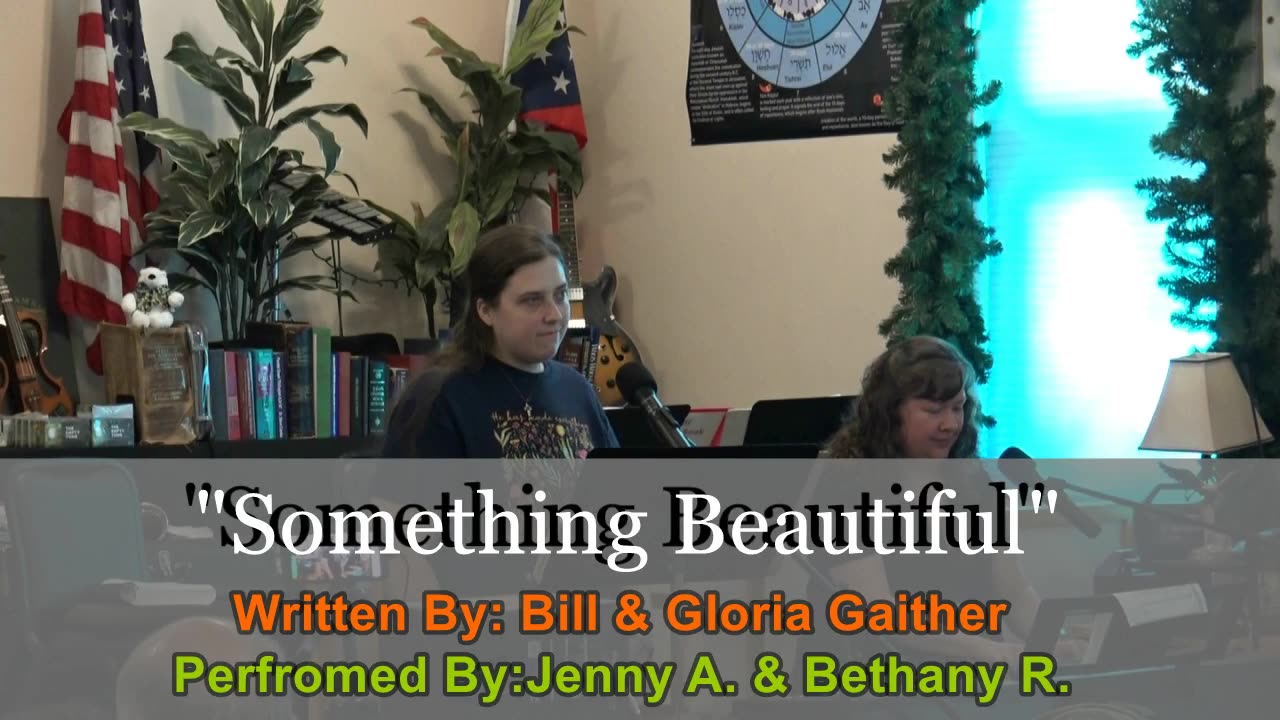 Something Beautiful by Jenny A. & Bethany R. (Hymns For Believers) 2024