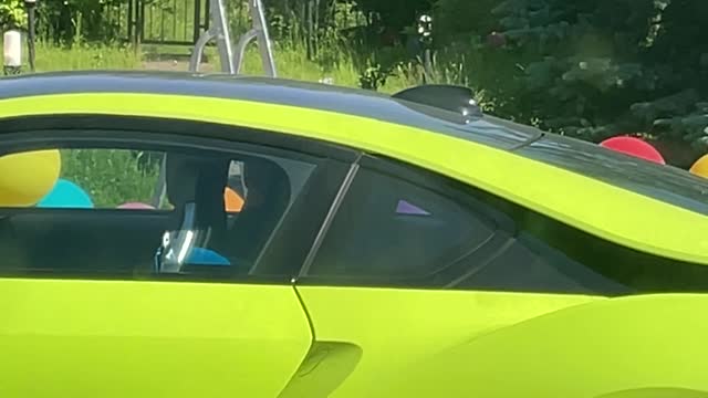 Gave a friend a BMW I8