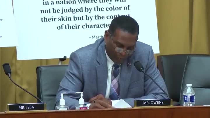 Burgess Owens Rips the Dems for Their Open Racism