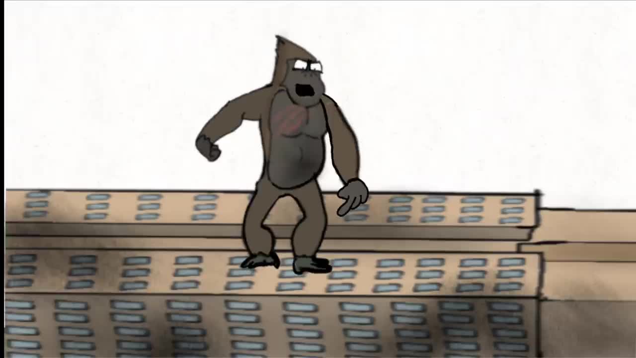 Godzilla VS Monkey Part 3 (Alternative ENDING)