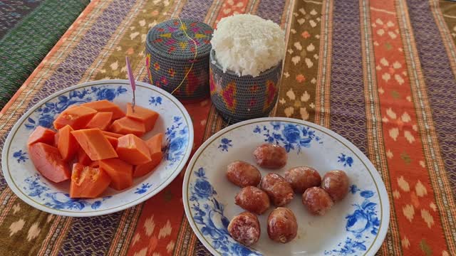 Breakfast in Thailand this is life for sure