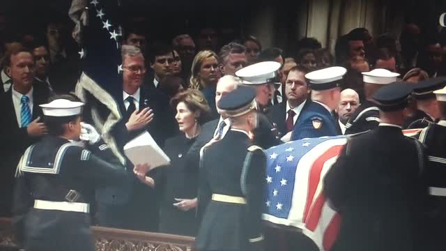 Bush funeral