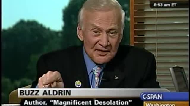Buzz Aldrin claims there is a Monolith on Mars