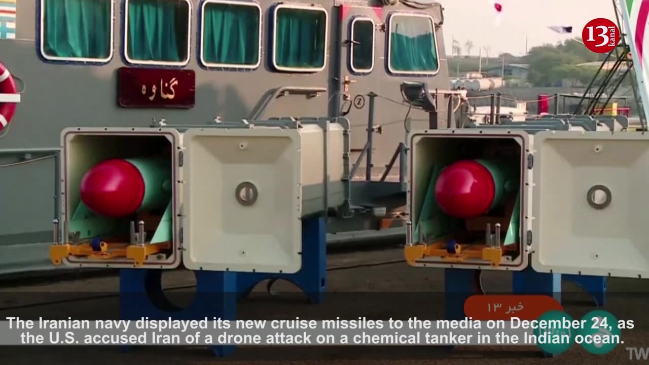 Iran's navy shows off new cruise missiles amid growing regional tension