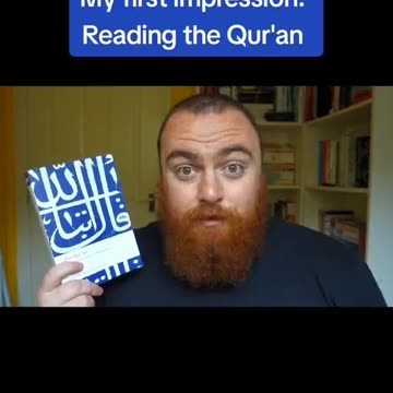 LOOK WHO`S READING AL QURAAN NOW