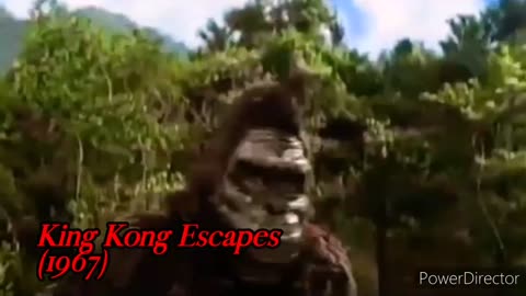 King Kong evolution (1933-2024)