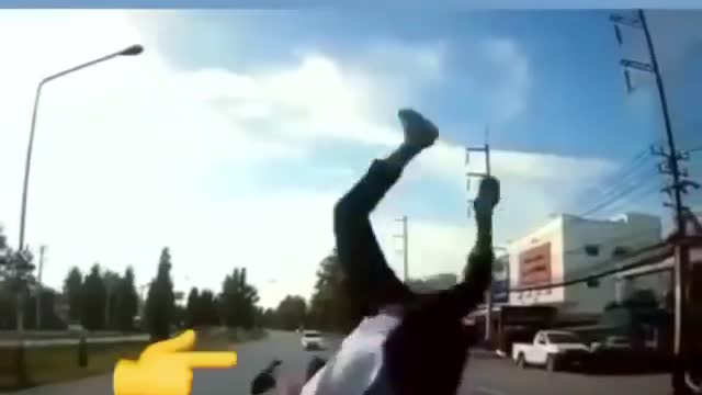 What tha fuck funny accident video