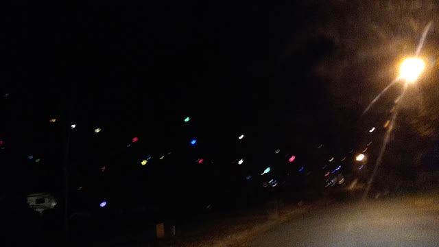 Stunning Display or Christmas Orbs in North Carolina Community