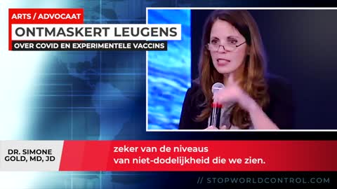 Dr. Simone Gold ontmaskert ernstige leugens over pandemie