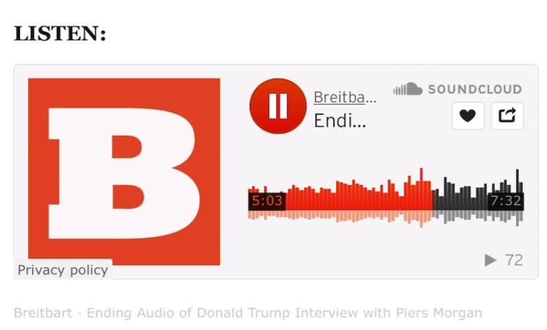 Raw Audio from Trump Interview Proves Piers Morgan Deceptively Edited to Sensationalize