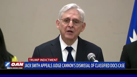 Jack Smith Appeals Trump Document Case Dismissal