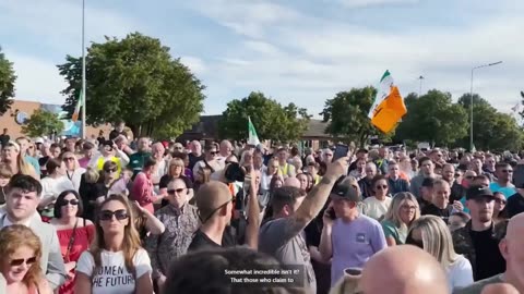 Malachy Steenson speech in Coolock (Ben Gilroy) 19-07-24