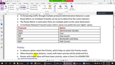 Fortinet Firewall Lecture 12_ Static Route Configuration in FortiGate