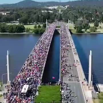 Protesters Canberra