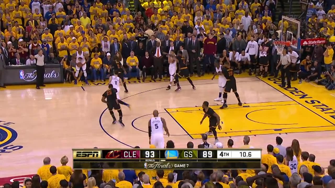 Final 3:39 of Game 7 of the 2016 NBA Finals | Cavaliers vs Warriors