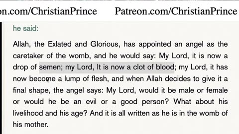 Christian prince He is an decent muslim