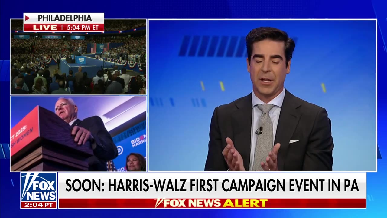 Jesse Watters: Kamala Harris 'choked' choosing her running mate