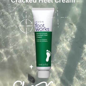 Avon Foot Works Maximum Strength Cracked Heel Cream