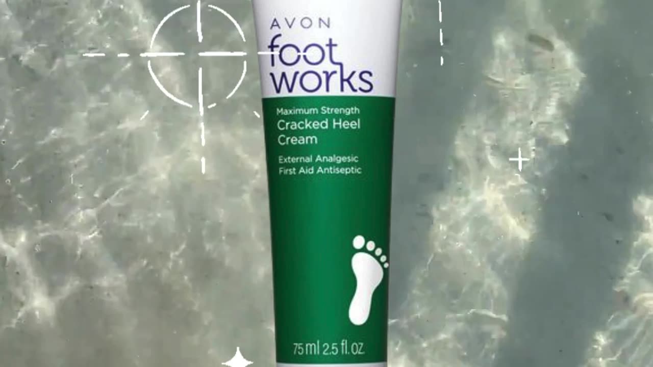 Avon Foot Works Maximum Strength Cracked Heel Cream