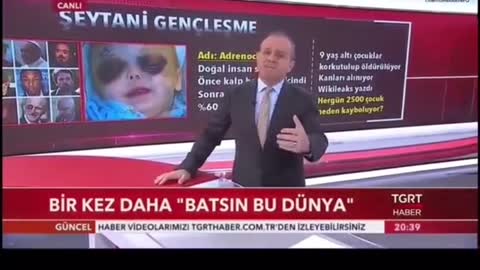 In Turchia e Bulgaria i media parlano dell'adrenocromo