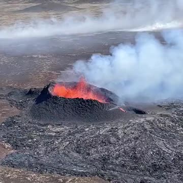 🚨📷 #Alert #WATCH: Volcanic eruption begins near Iceland's capital