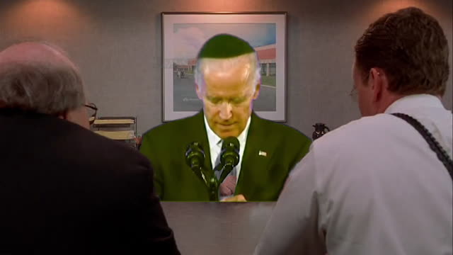 Joe Biden with The Bobs