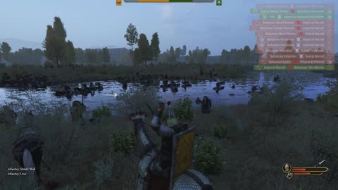 Mount & Blade II River Fight