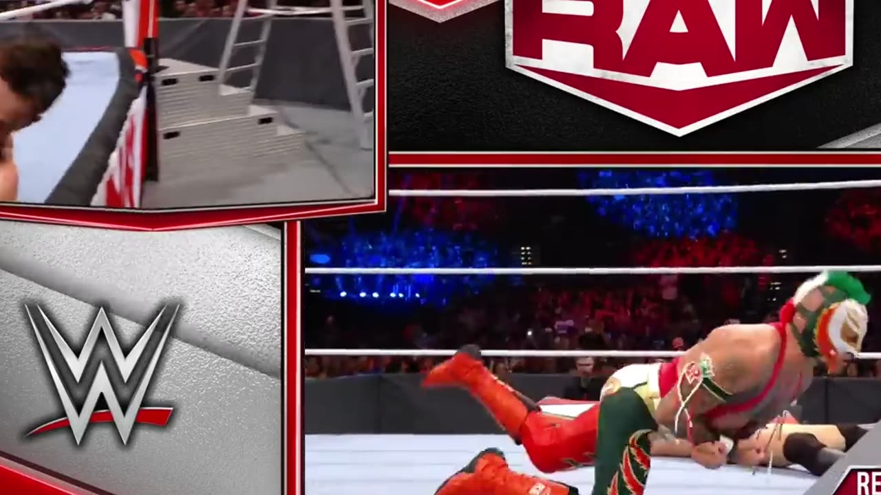 Seth Rollins vs. Rey Mysterio vs. Kevin Owens vs. Finn Bálor