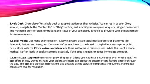 Cilory Customer Care Number for Complaints and Support