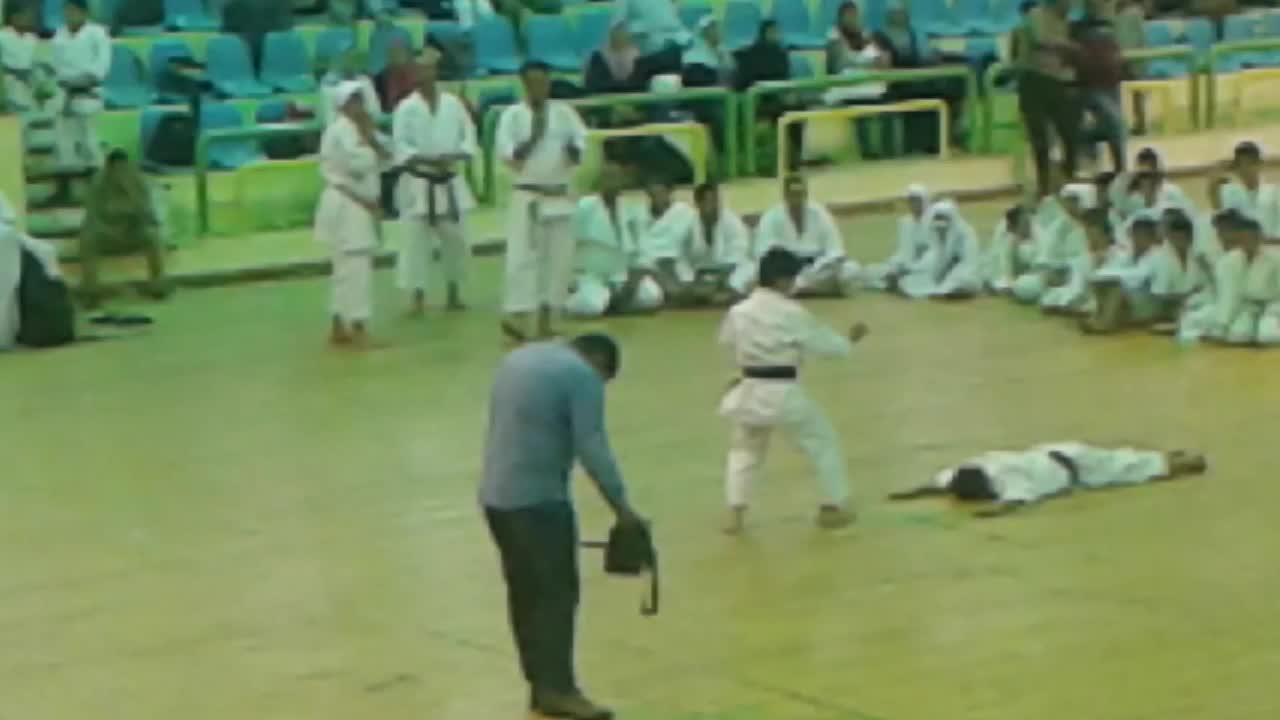 empo karate match