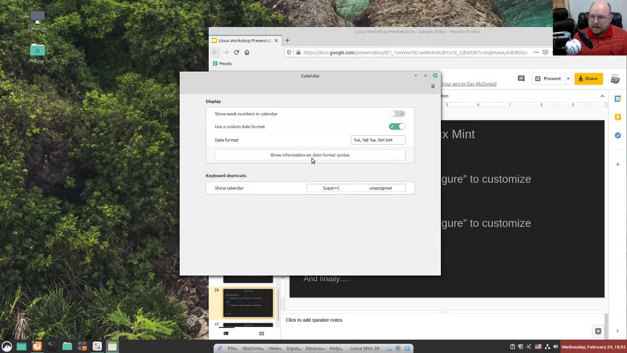 Linux Presentation (some focus on Linux Mint Cinnamon)