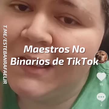 Maestros no binarios en TikTok