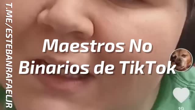 Maestros no binarios en TikTok