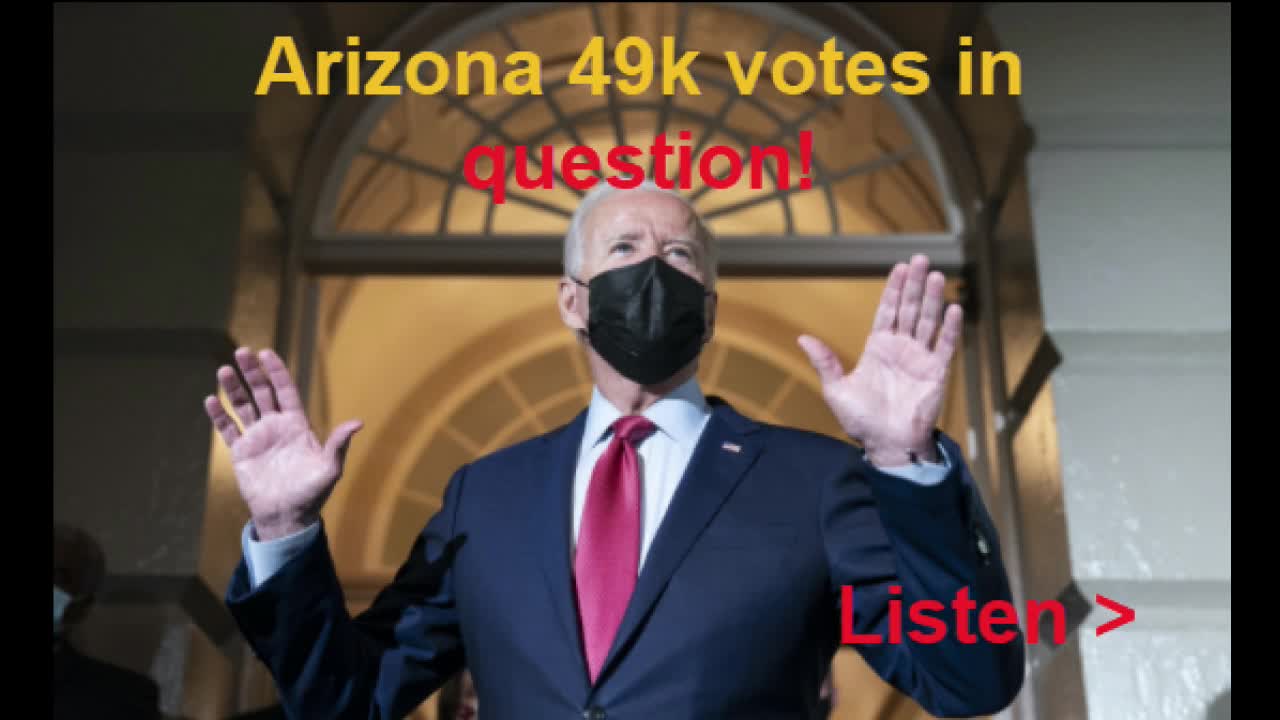 Oh no Joe 49k in Arizona