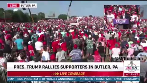 SHOTS FIRED SHOTS FIRED AT TRUMP RALLY! Assassination attempt?