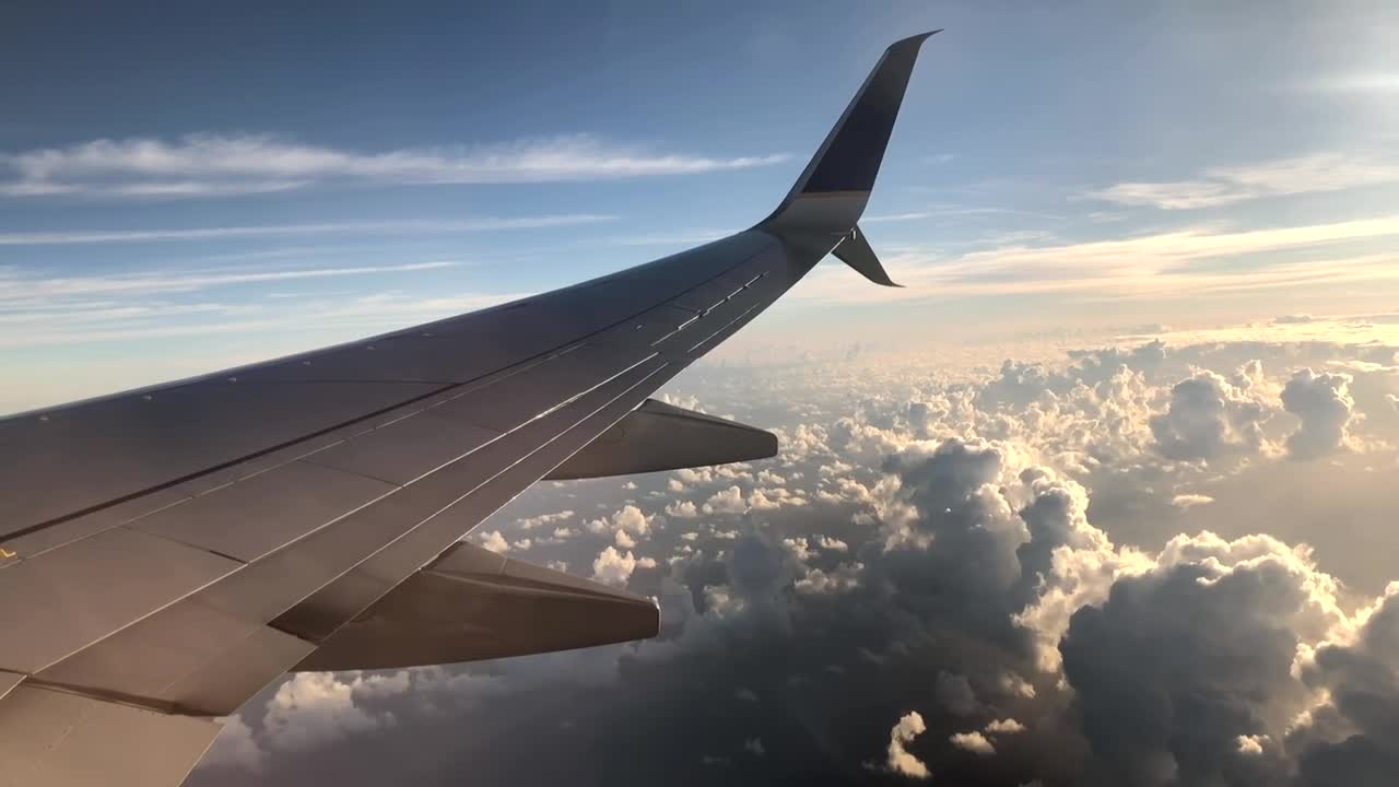 The most beautiful views of airplanes in the sky