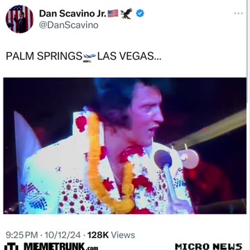 Elvis Suspicious Minds Dan Scavino